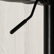 Aosom Bar Stool Swivel Faux Leather Adjustable Bar Stools (Set of 2) - Available in 6 Colours