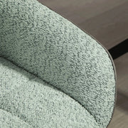 Aosom Chair Accent Chair with Foot Pads and Chenille Fabric - Available in 2 Colours