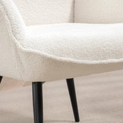 Aosom Chair Accent Upholstered Wingback Chair - Available in 2 Colours