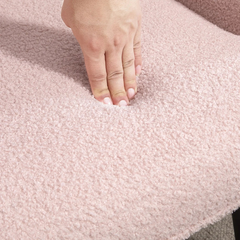 Aosom Chair Accent Upholstered Wingback Chair - Available in 2 Colours