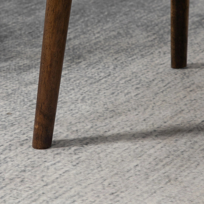 Aosom Chair Modern Chair with Velvet-Touch Fabric - Available in 2 Colours