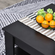 Aosom Coffee Table 2-Tier Simple Modern Coffee Table - Available in 2 Colours