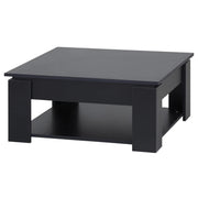 Aosom Coffee Table 2-Tier Simple Modern Coffee Table - Available in 2 Colours