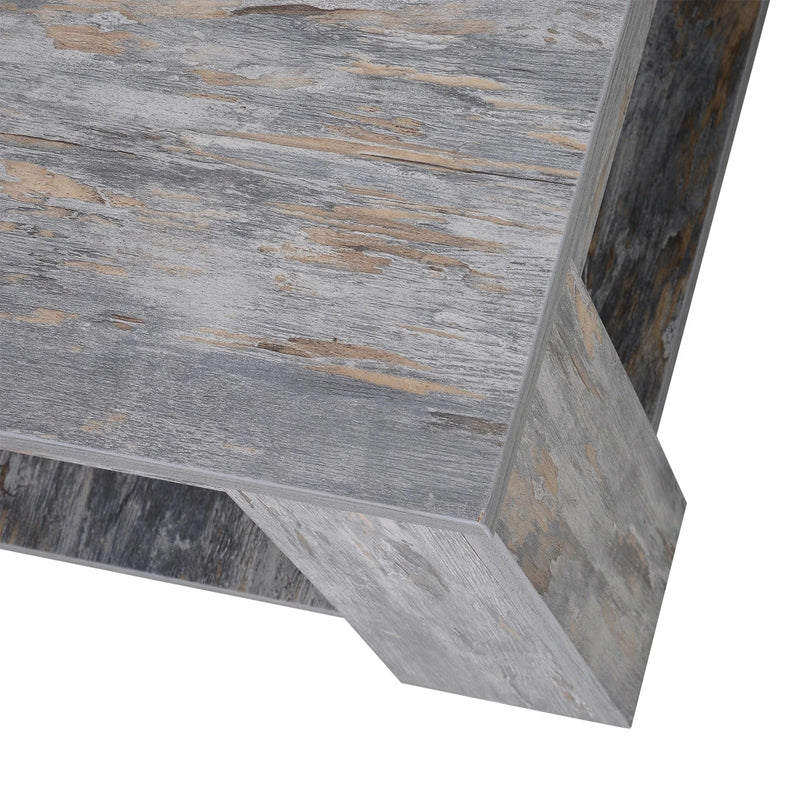 Aosom Coffee Table 2-Tier Simple Modern Coffee Table - Available in 2 Colours