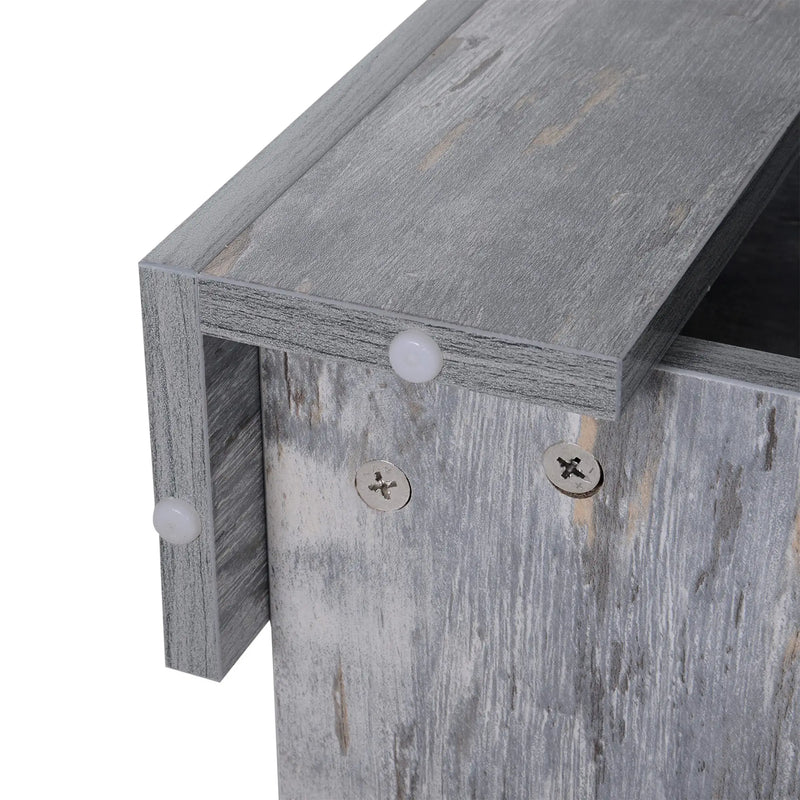 Aosom Coffee Table 2-Tier Simple Modern Coffee Table - Available in 2 Colours