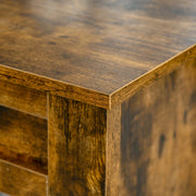 Aosom Coffee Table Lift Top Coffee Table with Hidden Storage Compartment and Open Shelves - Available in 5 Colours