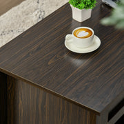 Aosom Coffee Table Lift Top Coffee Table with Hidden Storage Compartment and Open Shelves - Available in 5 Colours
