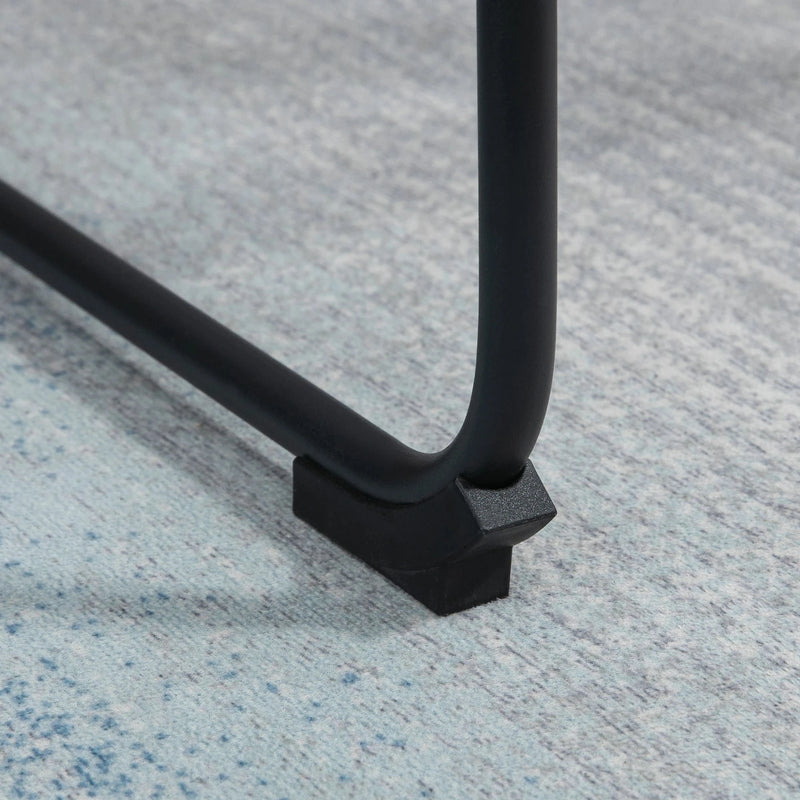 Aosom Counter Stool Counter Bar Stools With Vintage Faux Leather (Set of 2) - Available in 5 Colours