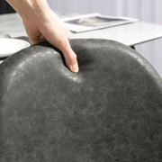 Aosom Dining Chair Faux Leather Upholstered Retro Dining Chairs (Set of 4) - Available in 2 Colours