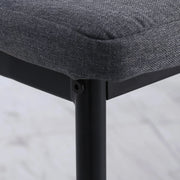 Aosom Dining Chair High Back Dining Chairs With Upholstered Faux Leather (Set of 4) - Available in 3 Colours