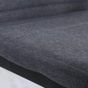 Aosom Dining Chair High Back Dining Chairs With Upholstered Faux Leather (Set of 4) - Available in 3 Colours