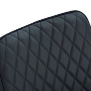 Aosom Dining Chair Modern Dining Chairs With Faux Leather and Metal Legs (Set of 2) - Available in 6 Colours