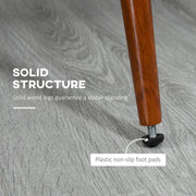 Aosom Dining Chair Tufted Faux Leather Upholstered Dining Chairs (Set of 2) - Available in 2 Colours