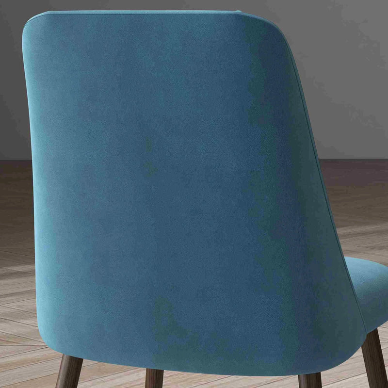 Aosom Dining Chair Upholstered Velvet Accent Dining Chairs (Set of 4) - Available in 4 Colours