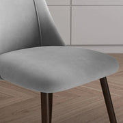 Aosom Dining Chair Upholstered Velvet Accent Dining Chairs (Set of 4) - Available in 4 Colours