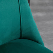 Aosom Dining Chair Upholstered Velvet Accent Dining Chairs (Set of 4) - Available in 4 Colours