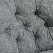 Aosom Office Chair Armless Office Chair with Wide Padded Seat and Adjustable Height - Available in 2 Colours