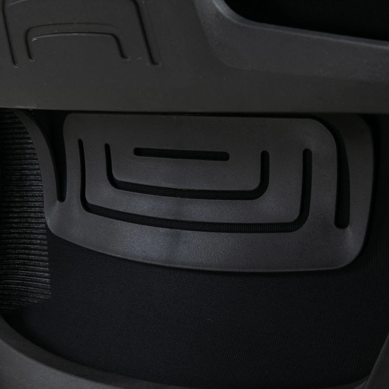 Aosom Office Chair High Back Ergonomic Executive Office Chair with Massage Lumbar Support