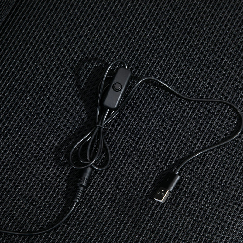 Aosom Office Chair High Back Ergonomic Executive Office Chair with Massage Lumbar Support