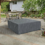 Aosom Outdoor Cover Patio Furniture Waterproof Cover for Lounge in Grey