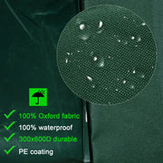 Aosom Outdoor Cover Water-Resistant Outdoor Patio Furniture Set Cover in Green - Available in 3 Sizes