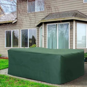 Aosom Outdoor Cover Water-Resistant Outdoor Patio Furniture Set Cover in Green - Available in 3 Sizes