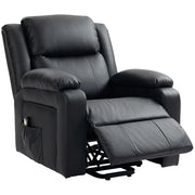 Aosom Recliner Faux Leather Upholstered Power Lift Recliner Chair - Available in 3 Colours