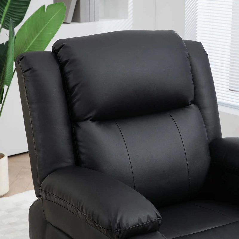 Aosom Recliner Faux Leather Upholstered Power Lift Recliner Chair - Available in 3 Colours