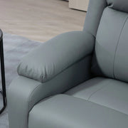 Aosom Recliner Faux Leather Upholstered Power Lift Recliner Chair - Available in 3 Colours