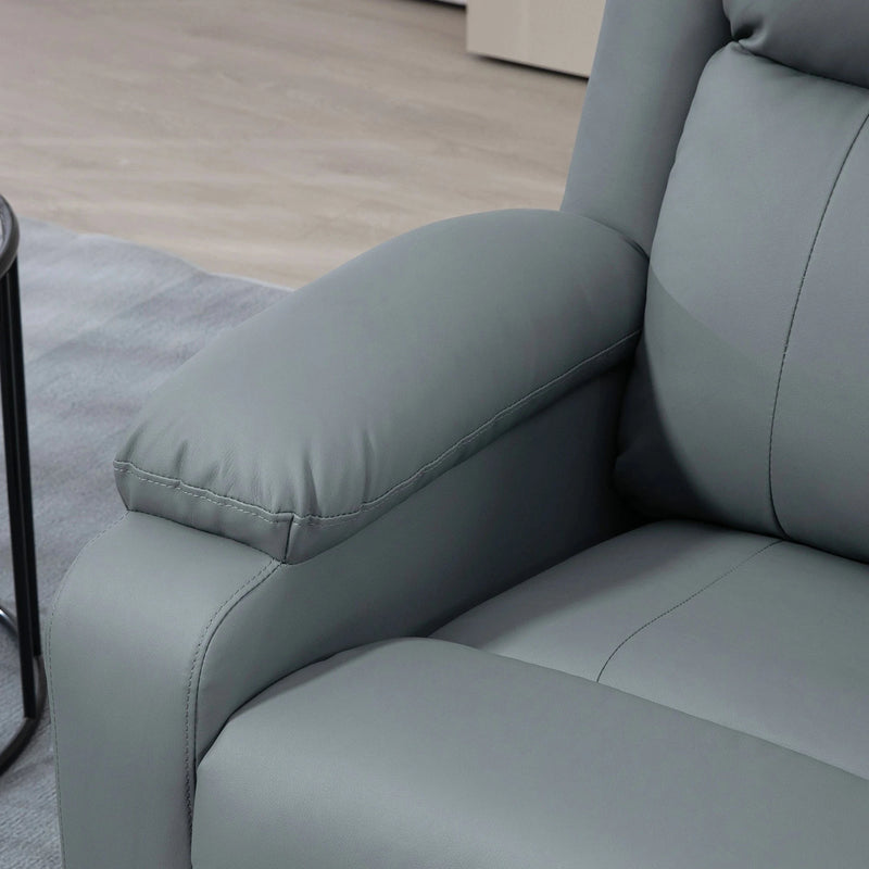 Aosom Recliner Faux Leather Upholstered Power Lift Recliner Chair - Available in 3 Colours