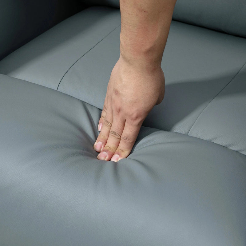 Aosom Recliner Faux Leather Upholstered Power Lift Recliner Chair - Available in 3 Colours