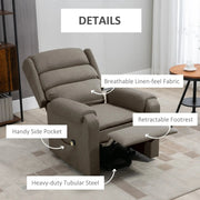 Aosom Recliner Lift Power Recliner Chair - Available in 3 Colours