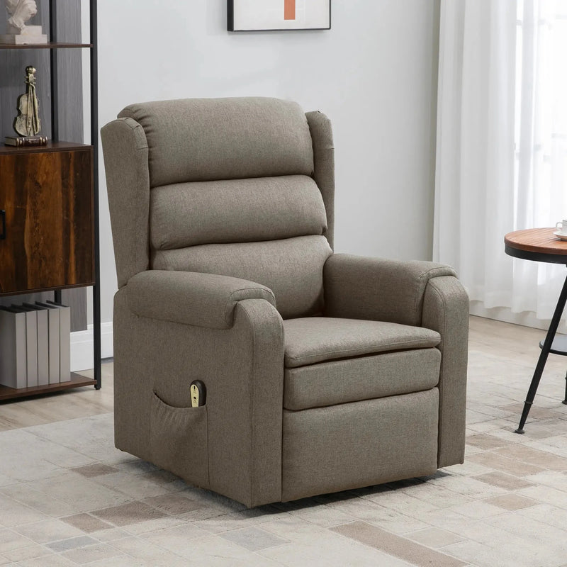 Aosom Recliner Lift Power Recliner Chair - Available in 3 Colours