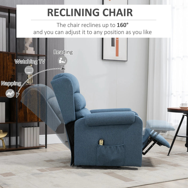 Aosom Recliner Lift Power Recliner Chair - Available in 3 Colours