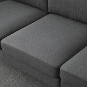 Aosom Sectional Modern L-Shaped Sectional Sofa with Reversible Chaise - Available in 3 Colours