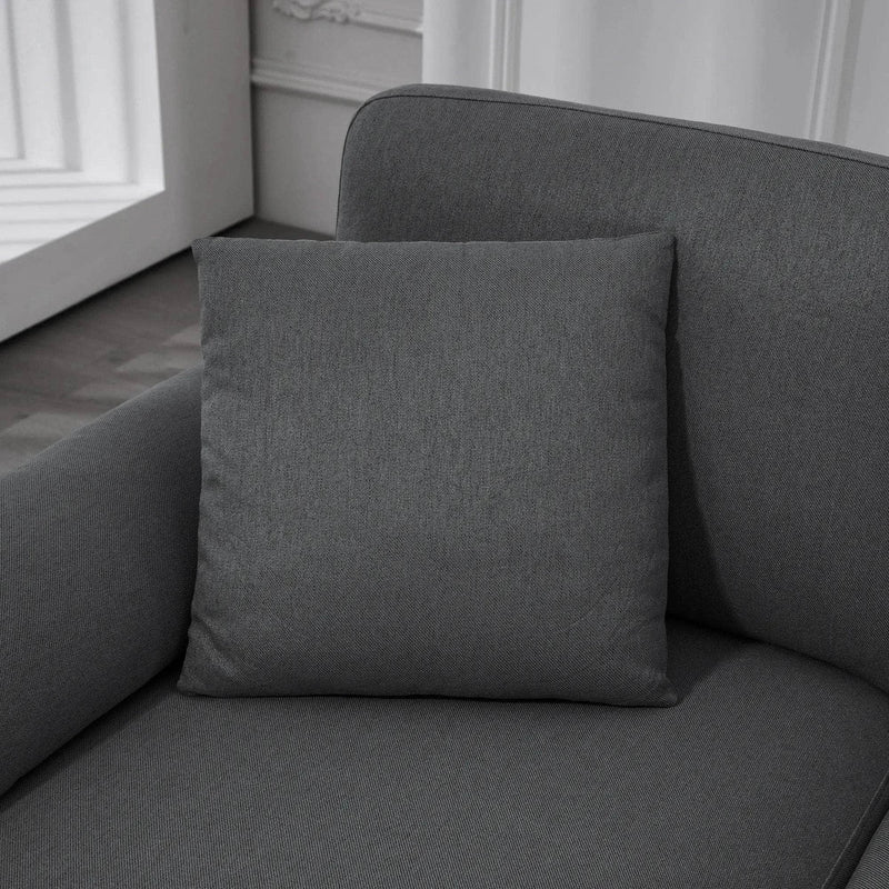 Aosom Sectional Modern L-Shaped Sectional Sofa with Reversible Chaise - Available in 3 Colours