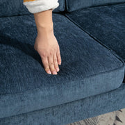 Aosom Sectional Modern Tufted L-Shaped Sectional Sofa with Right Facing Chaise - Available in 2 Colours