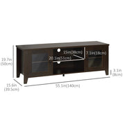 Aosom TV Stand TV Stand For Up To 60" TV - Available in 3 Colours