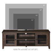 Aosom TV Stand TV Stand For Up To 60" TV - Available in 3 Colours