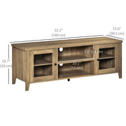 Aosom TV Stand TV Stand For Up To 60" TV - Available in 3 Colours