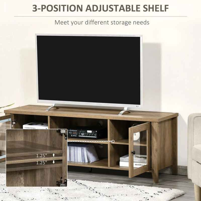 Aosom TV Stand TV Stand For Up To 60" TV - Available in 3 Colours