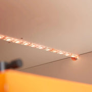 Aosom TV Stand TV Stand With Led Lights And Storage Shelves - Available in 4 Colours