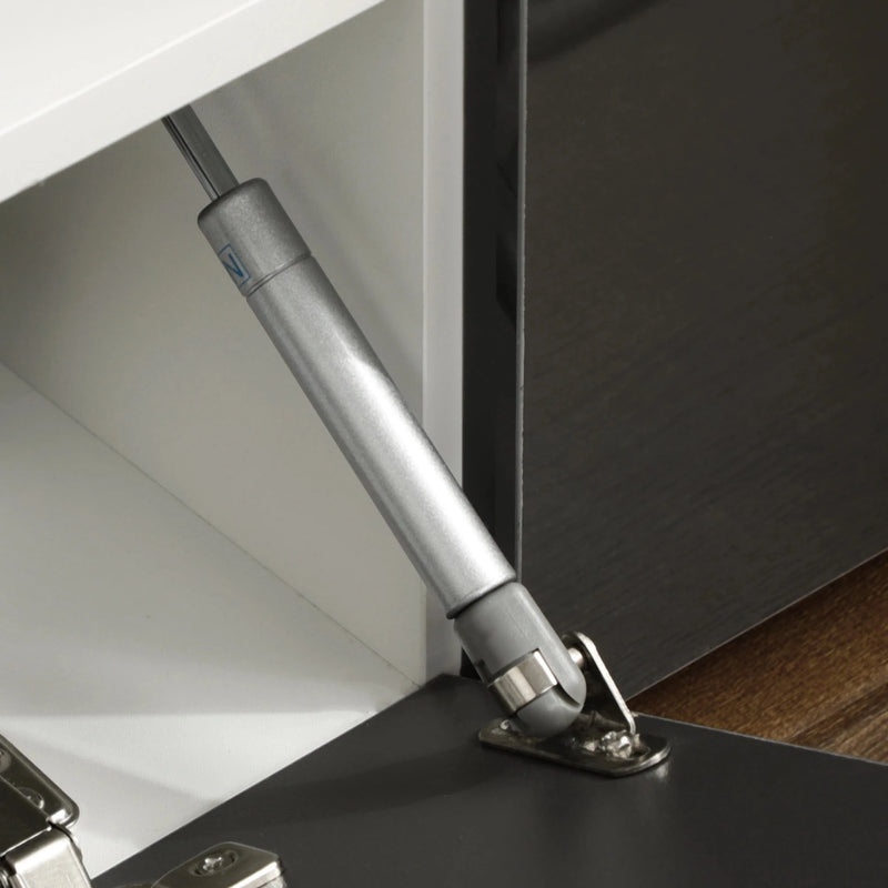 Aosom TV Stand TV Stand With Led Lights And Storage Shelves - Available in 4 Colours