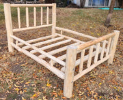Canadian Log Furniture Bed Frame Log Bed Frame - Traditional