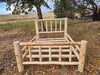 Canadian Log Furniture Bed Frame Log Bed Frame - Traditional