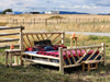 Canadian Log Furniture Bed Frame Log Bed Frame - Yellowstone