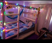 Canadian Log Furniture Bedroom Log Bunk Bed