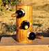 Canadian Log Furniture wine rack Log Wine Rack