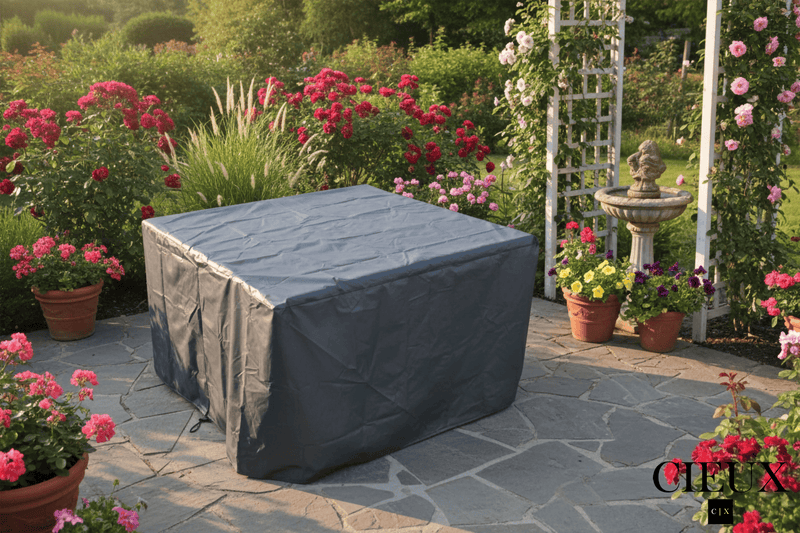 CIEUX Outdoor Cover Water-Resistant Outdoor Patio Furniture Cover - Available in 3 Sizes