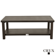 CIEUX Sofa Set Loire Outdoor Patio Aluminum Metal Sofa Conversation Set with Swivel Club Chairs and Sunbrella Cast Silver Cushions